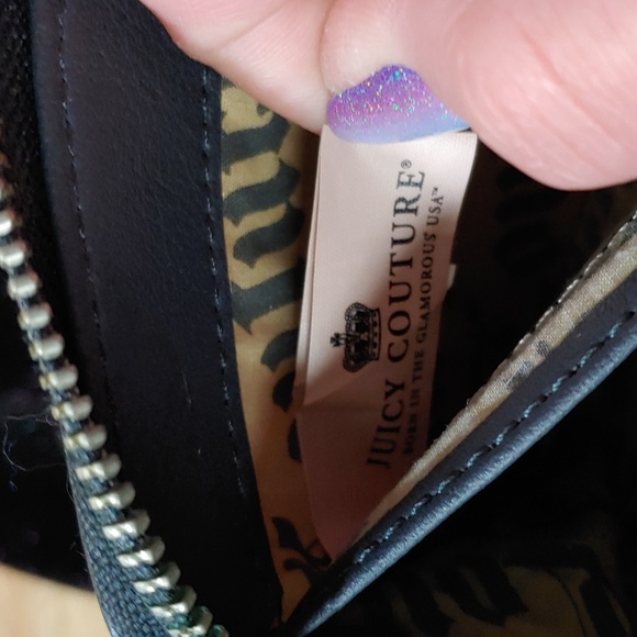 Juicy Couture y2k Vintage Velour Scottie Large Wallet - Picture 13 of 16